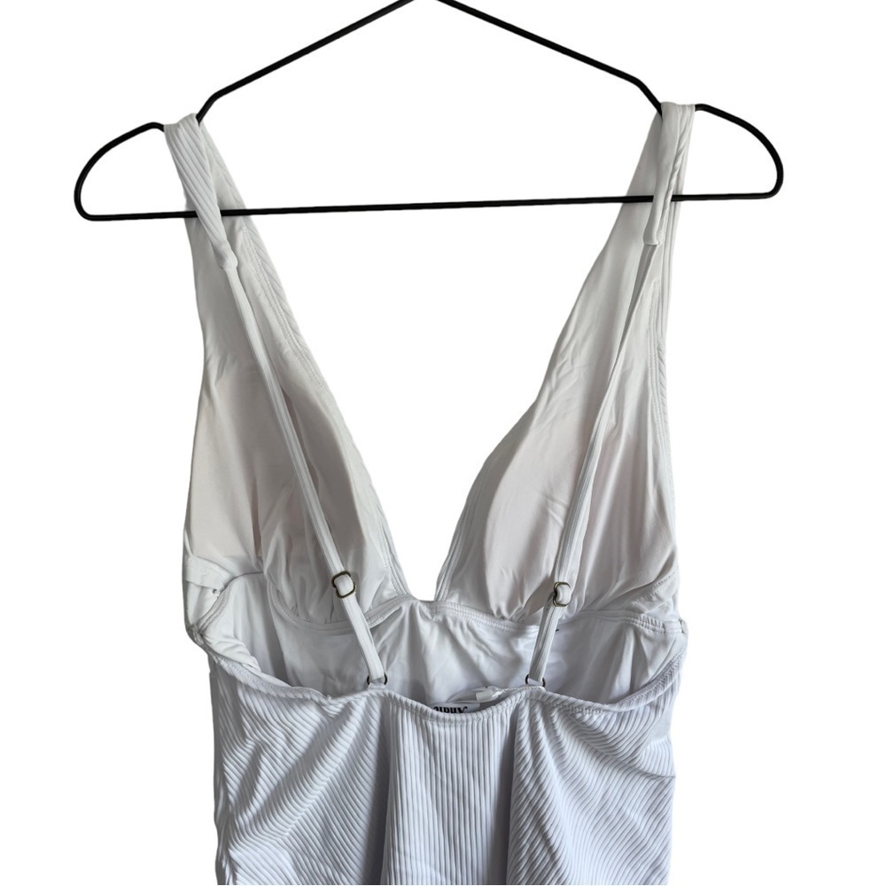 Andie Sardinia Ribbed One Piece White XL Swimsuit - Picture 9 of 11